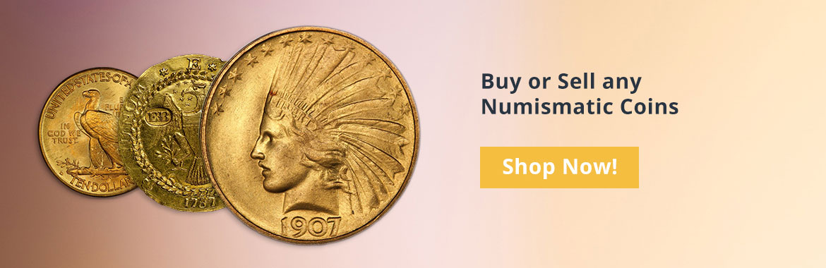 Numismatic banner