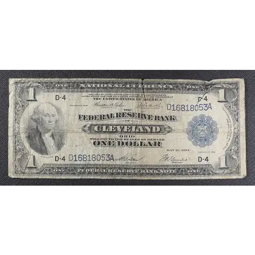 $1 1918  Federal Reserve Bank Notes 719 (3)