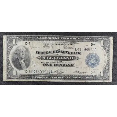 $1 1918  Federal Reserve Bank Notes 720 (3)