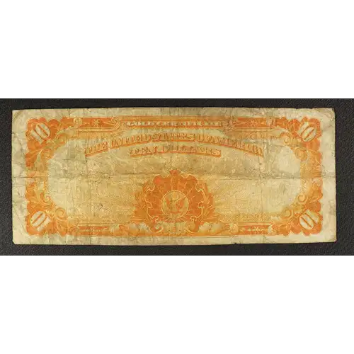 $10 1907 Gold Act of 1907 Gold Certificates 1169a (2)