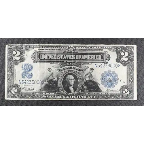 $2 1899 Blue Silver Certificates 257 (4)