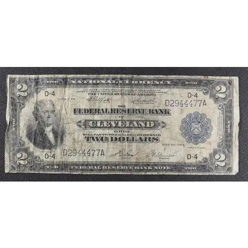 $2 1918  Federal Reserve Bank Notes 759 (2)