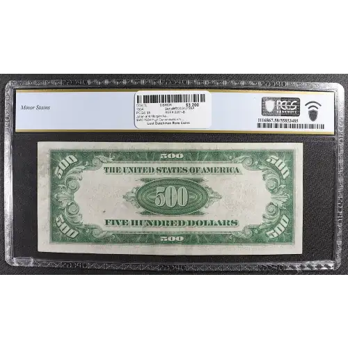 $500 1934  High Denomination Notes 2201-B