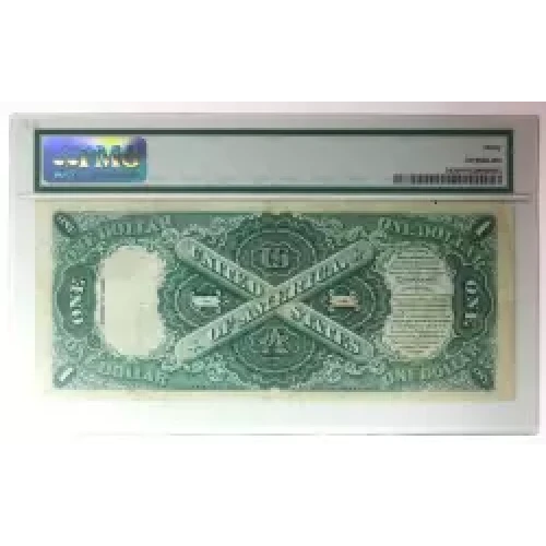 $1 1880 Large Brown; blue serial numbers. Legal Tender Issues 34 (2)