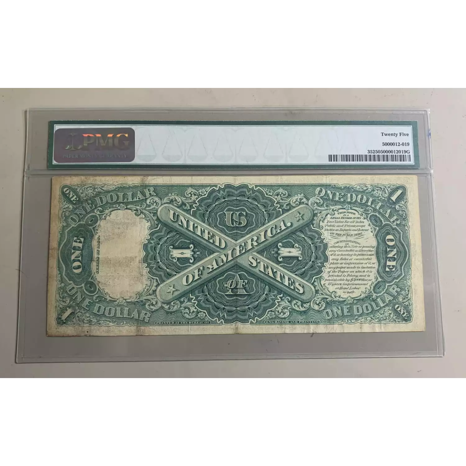 1880 $1 Legal Tender Issues 35 PMG 25 - Lost Dutchman Rare Coins