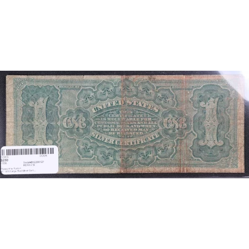$1 1886 Large Red Silver Certificates 218 (2)