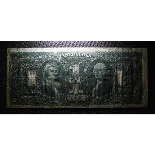 $1 1896 Small Red with rays Silver Certificates 225 (2)