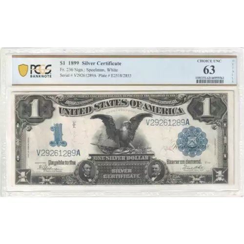 $1 1899 Blue Silver Certificates 236 (2)