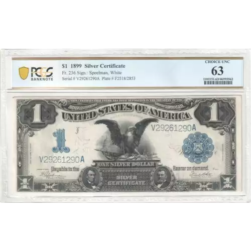 $1 1899 Blue Silver Certificates 236 (2)