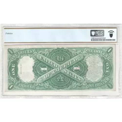 $1 1917 Small Red, scalloped Legal Tender Issues 36 (3)