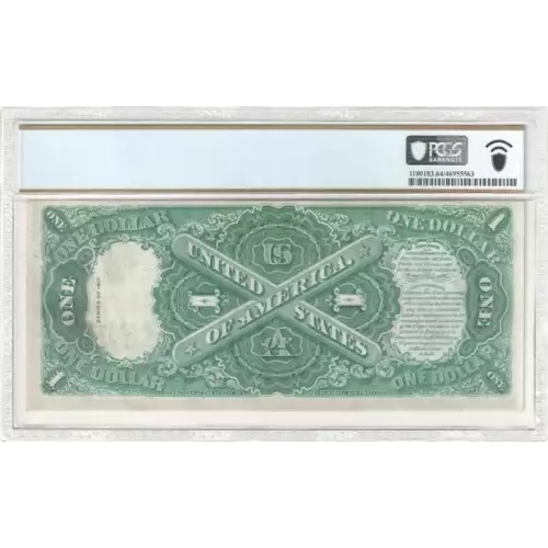 $1 1917 Small Red, scalloped Legal Tender Issues 39 (3)
