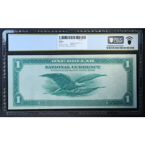 $1 1918  Federal Reserve Bank Notes 714