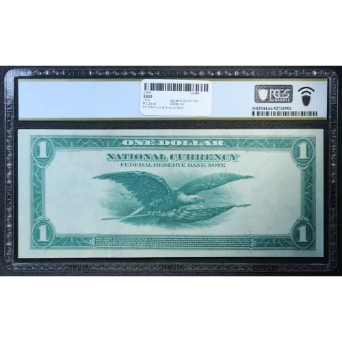 $1 1918  Federal Reserve Bank Notes 714 (2)