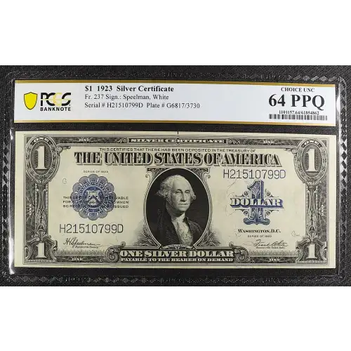 $1 1923 Blue Silver Certificates 237 (2)