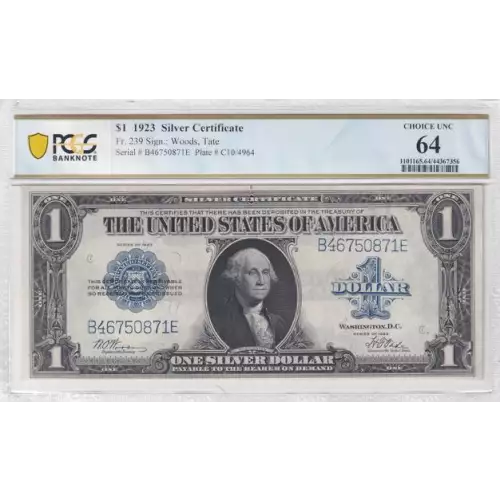 $1 1923 Blue Silver Certificates 239 (2)