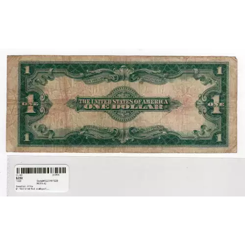 $1 1923 Small Red, scalloped Legal Tender Issues 40 (2)
