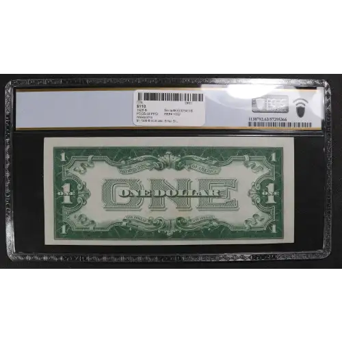 $1 1928-B blue seal. Small Silver Certificates 1602 (2)