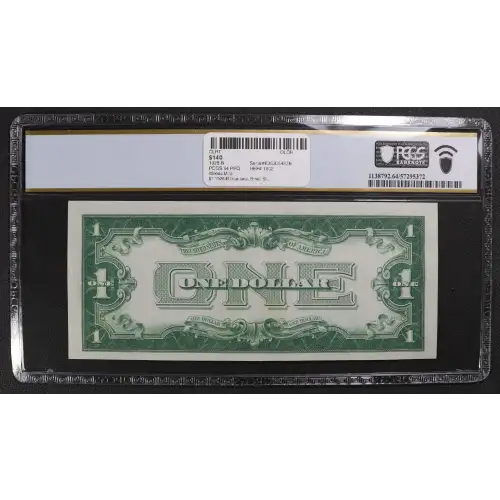 $1 1928-B blue seal. Small Silver Certificates 1602 (2)