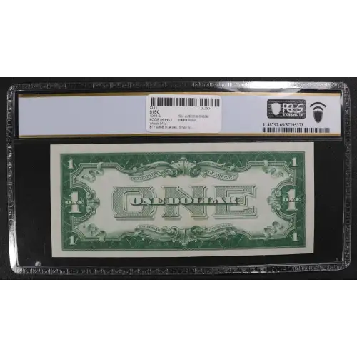 $1 1928-B blue seal. Small Silver Certificates 1602 (2)