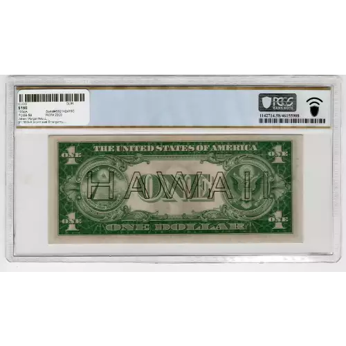 $1 1935-A brown seal Emergency Notes Issued During WW2 2300