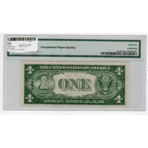 $1 1935-D blue seal. Small Silver Certificates 1613W (2)