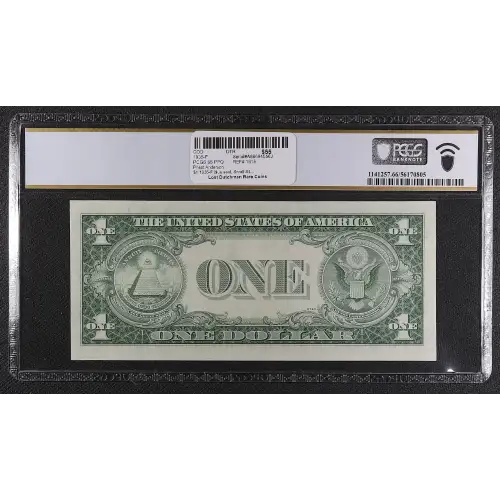 $1 1935-F blue seal. Small Silver Certificates 1615