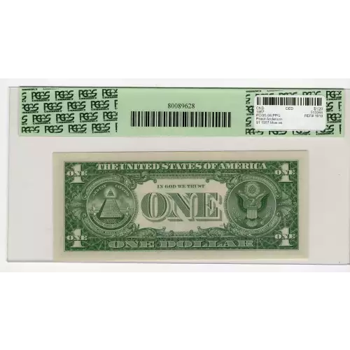 $1 1957 blue seal. Small Silver Certificates 1619