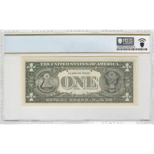 $1 1981-A. Green seal. Small Size $1 Federal Reserve Notes 1912-F (2)