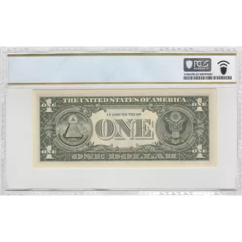 $1 1981-A. Green seal. Small Size $1 Federal Reserve Notes 1912-F (3)