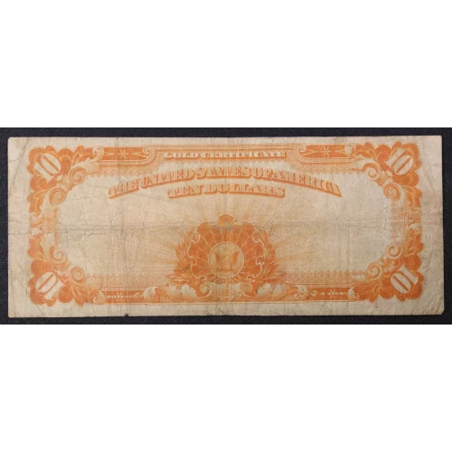 $10 1922 Gold Gold Certificates 1173 (3)