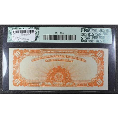 $10 1922 Gold Gold Certificates 1173 (2)