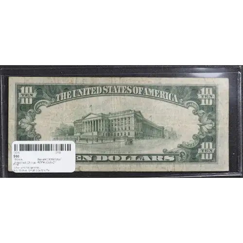 $10 1934-A.  Small Size $10 Federal Reserve Notes 2006-C* (2)