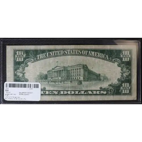 $10 1934-A.  Small Size $10 Federal Reserve Notes 2006-D*
