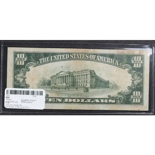 $10 1934-A.  Small Size $10 Federal Reserve Notes 2006-G* (3)