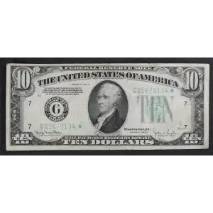 $10 1934-D.  Small Size $10 Federal Reserve Notes 2009-G* (2)