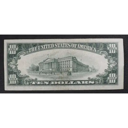 $10 1934-D.  Small Size $10 Federal Reserve Notes 2009-L* (2)