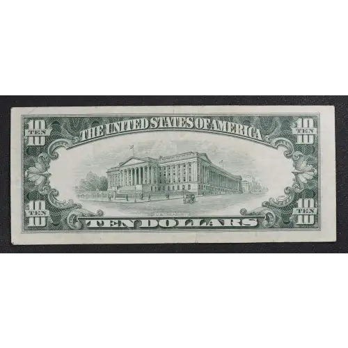 $10 1950-E.  Small Size $10 Federal Reserve Notes 2015-G* (2)