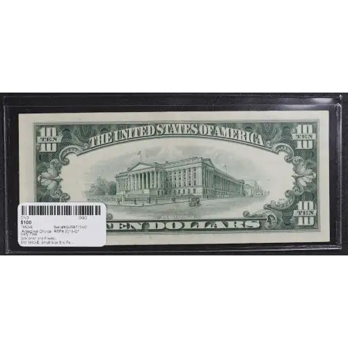 $10 1950-E.  Small Size $10 Federal Reserve Notes 2015-G* (2)