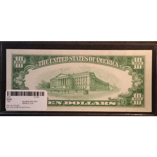$10 1950  Small Size $10 Federal Reserve Notes 2010-A* (3)