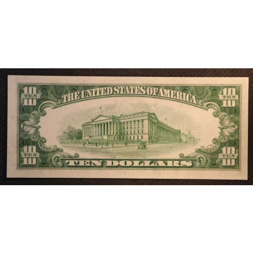 $10 1950  Small Size $10 Federal Reserve Notes 2010-D (2)