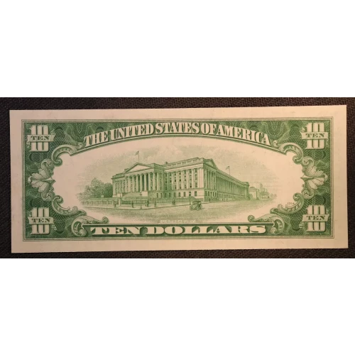 $10 1950  Small Size $10 Federal Reserve Notes 2010-H (2)