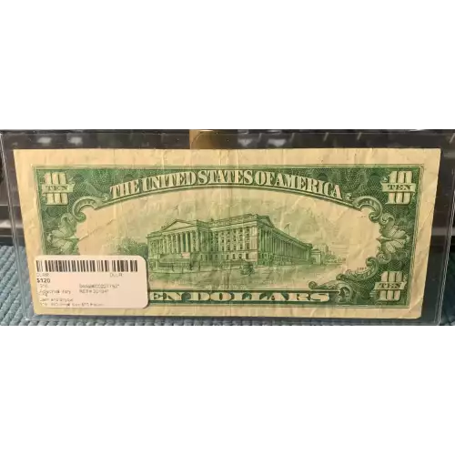 $10 1950  Small Size $10 Federal Reserve Notes 2010-I* (2)