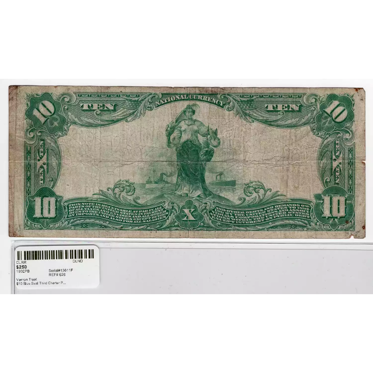 $10  Blue Seal Third Charter Period 626 (2)
