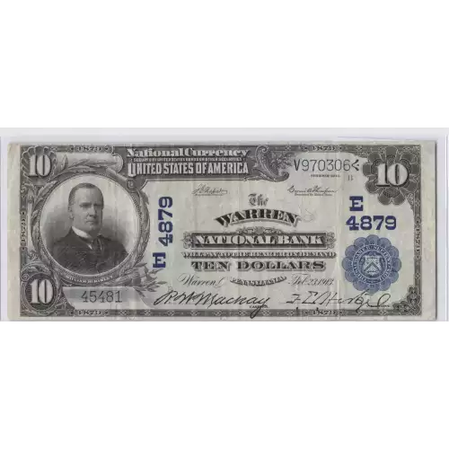 $10  Blue Seal Third Charter Period 629