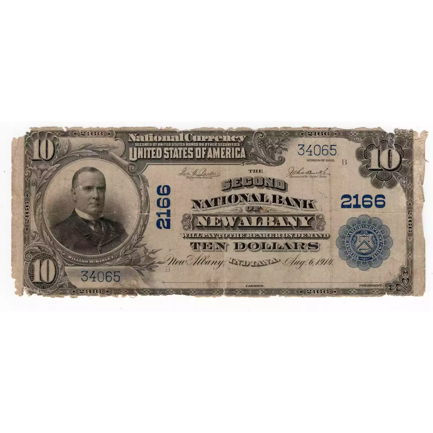 $10  Blue Seal Third Charter Period 631