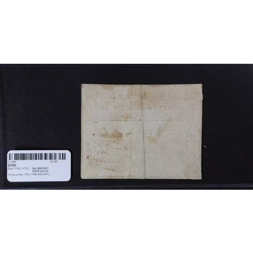 10 Sous May 1793, 1793 SECOND ISSUE  Germany S1476 (3)
