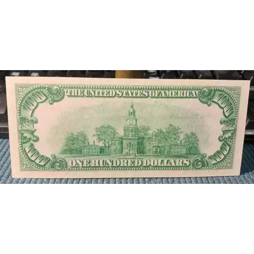 $100 1929 brown seal Small Federal Reserve Bank Notes 1890-I (2)