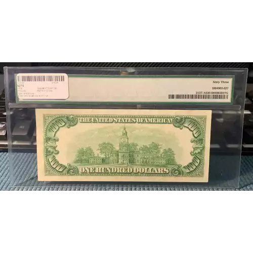 $100 1950  Small Size $100 Federal Reserve Notes 2157-Am (2)