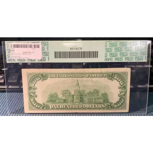 $100 1950  Small Size $100 Federal Reserve Notes 2157-C*