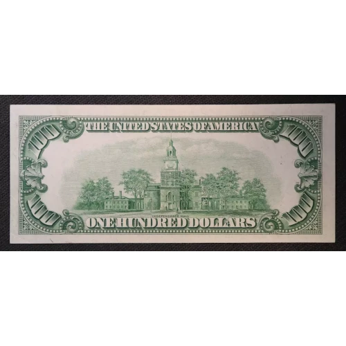 $100 1950  Small Size $100 Federal Reserve Notes 2157-Dm (2)